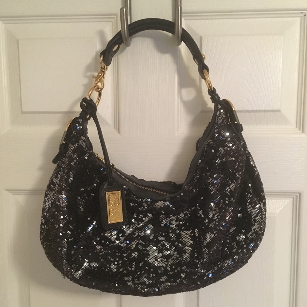 Badgley Mischka “beth” sequin bag